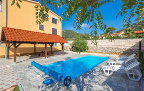 Gorgeous Apartment In Barbat With House Sea View